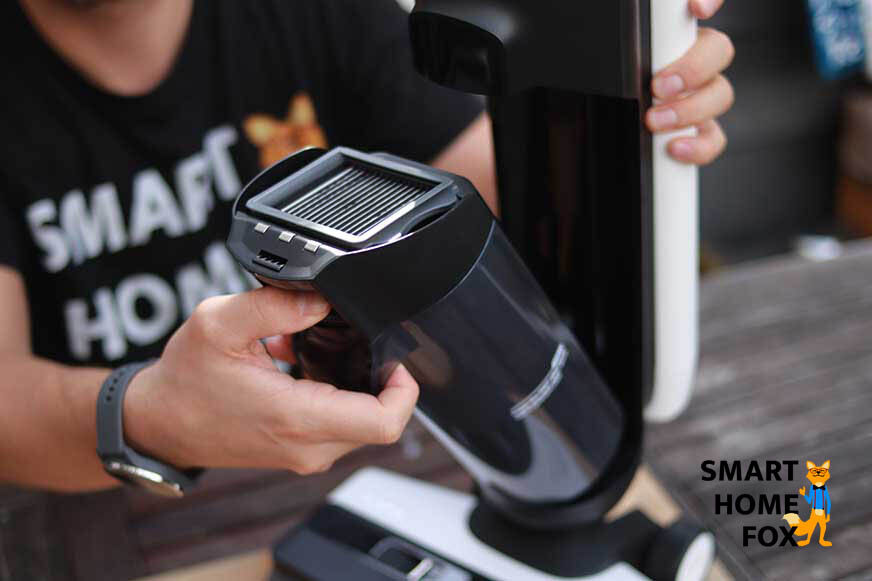 Der Schmutzwasserbehälter des S5 von Tineco